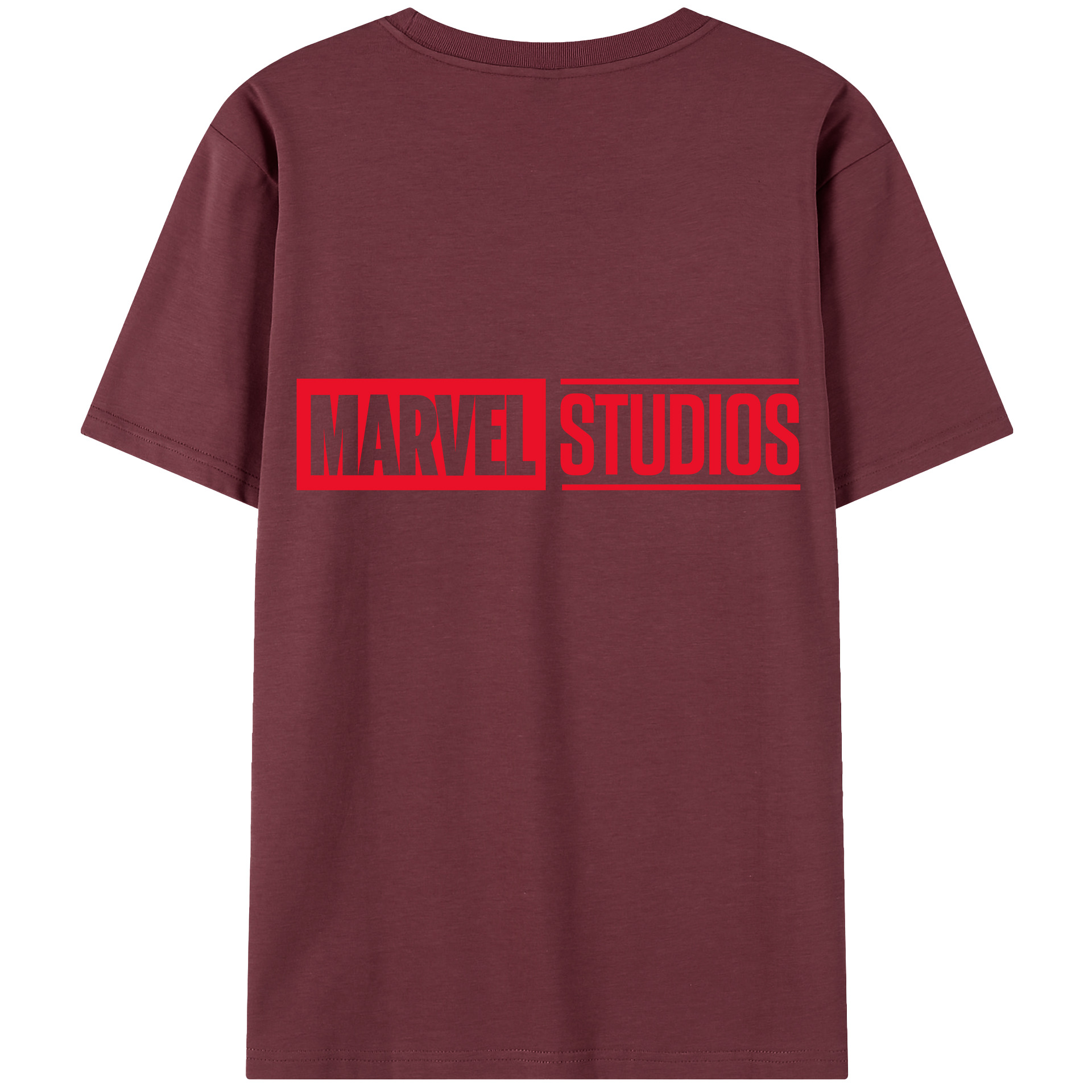 （画像用） アベンジャーズ The Avengers 綿100％半袖Tシャツ（背面プリント）